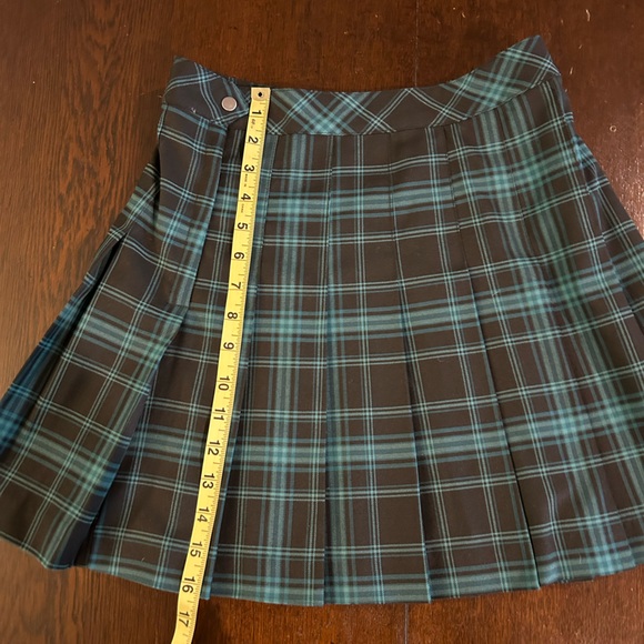 RETRO - Plaid miniskirt - size: Small (see measurements) - Picture 3 of 3